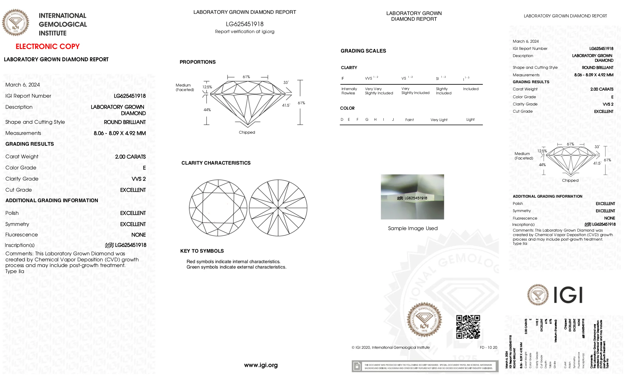 Ariya - 2.00ct Round Lab Grown Diamond - Image 4